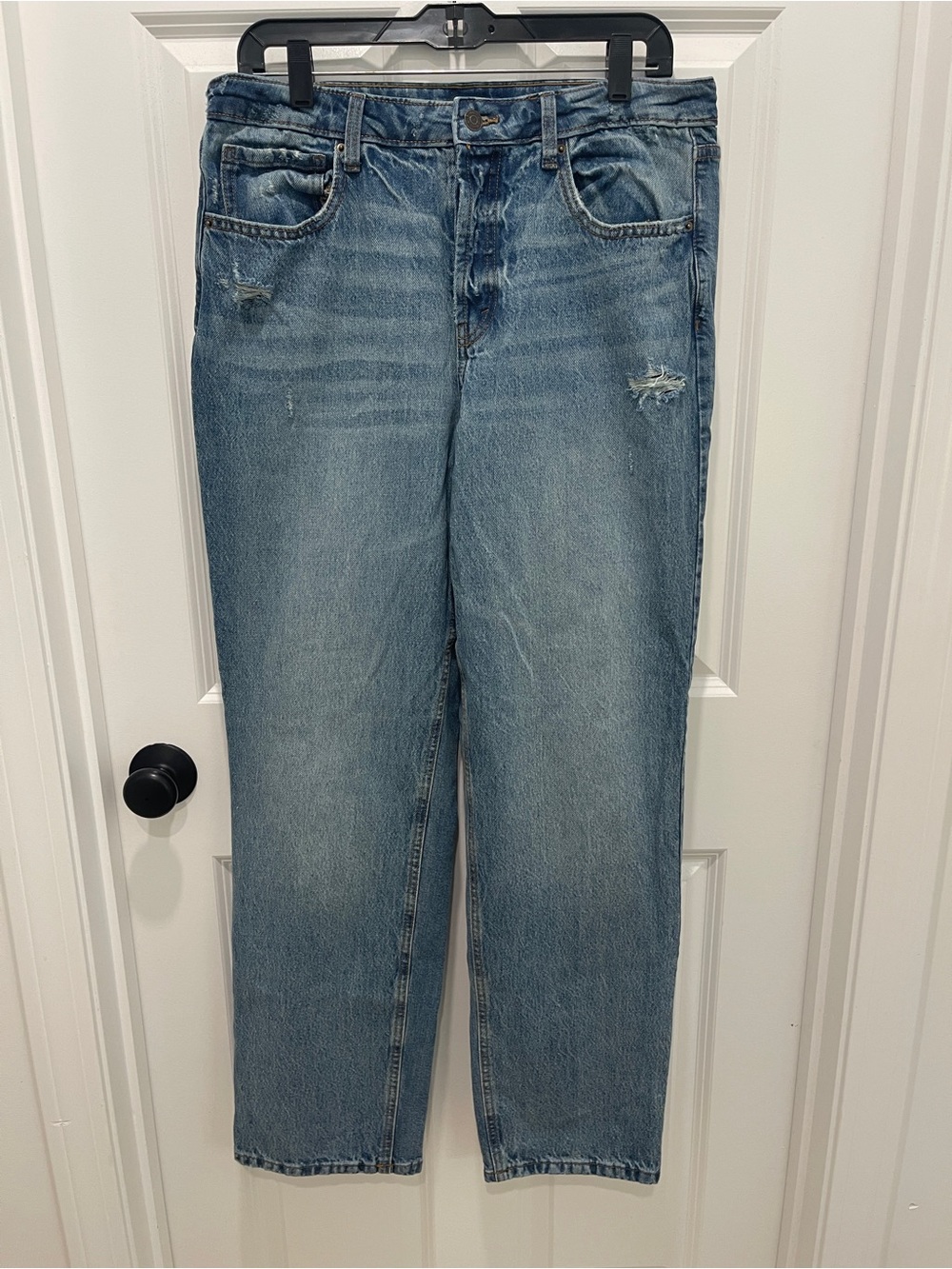 wild fable Light Blue Boyfriend Jeans